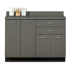 Clinton 8048 Base Cabinet with 4 Doors and 2 Drawers