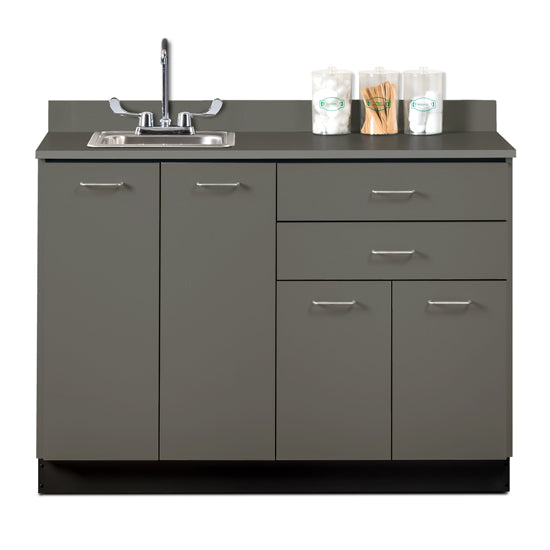 Clinton 8048 Base Cabinet with 4 Doors and 2 Drawers
