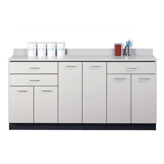 Clinton 8072 Base Cabinet with 6 Doors and 3 Drawers