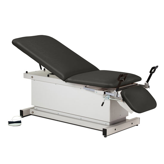 Clinton 81360 Power 500, Shrouded, Power Table with Stirrups, Adjustable Backrest and Footrest