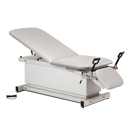 Clinton 81360 Power 500, Shrouded, Power Table with Stirrups, Adjustable Backrest and Footrest