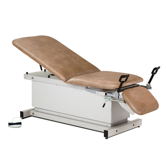 Clinton 81360 Power 500, Shrouded, Power Table with Stirrups, Adjustable Backrest and Footrest
