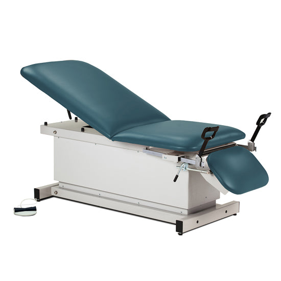 Clinton 81360 Power 500, Shrouded, Power Table with Stirrups, Adjustable Backrest and Footrest