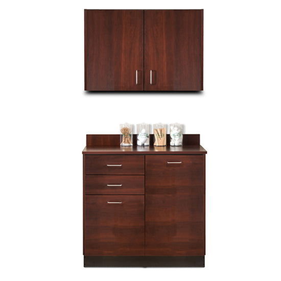 Clinton 823636 36" Base and Wall Cabinet Combination