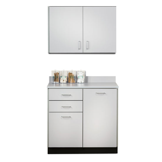 Clinton 823636 36" Base and Wall Cabinet Combination