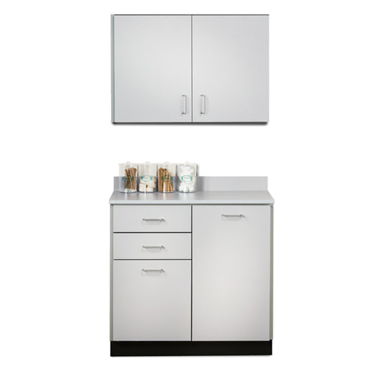 Clinton 823636 36" Base and Wall Cabinet Combination