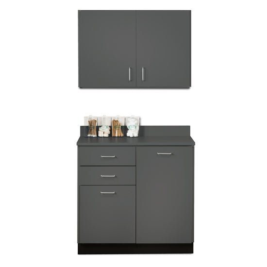 Clinton 823636 36" Base and Wall Cabinet Combination