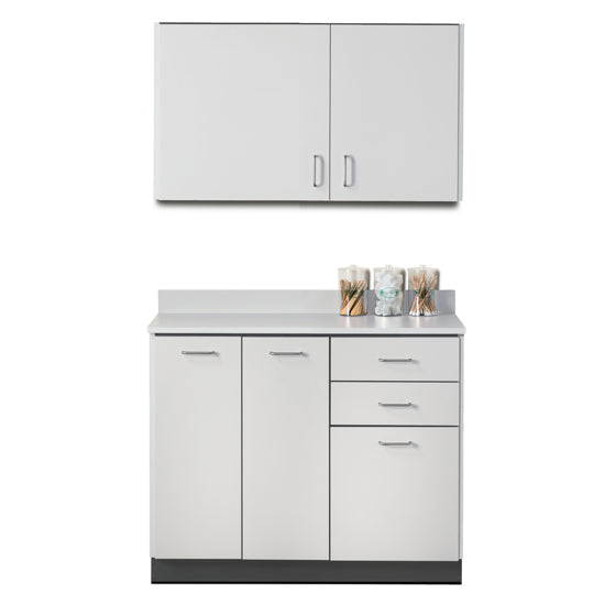 Clinton 824242 42" Base and Wall Cabinet Combination