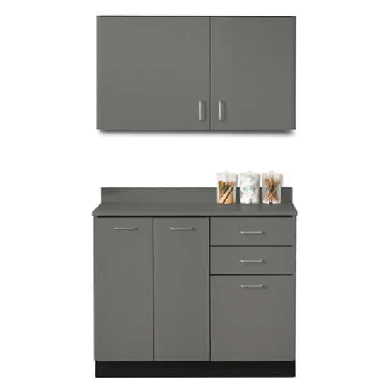Clinton 824242 42" Base and Wall Cabinet Combination