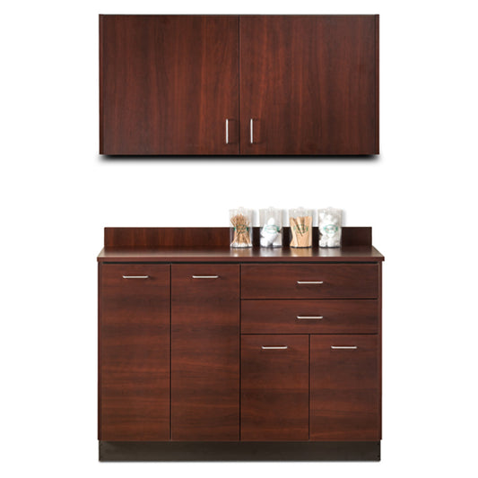 Clinton 824848 48" Base and Wall Cabinet Combination