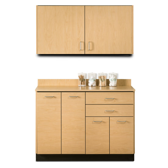 Clinton 824848 48" Base and Wall Cabinet Combination