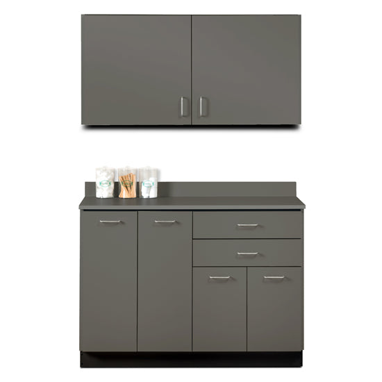 Clinton 824848 48" Base and Wall Cabinet Combination