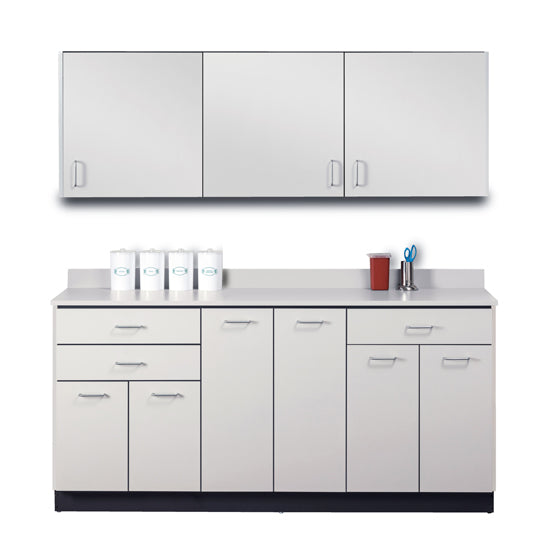 Clinton 8272-RM Ready Room My Way, 72" Laminate Cabinetry Suite
