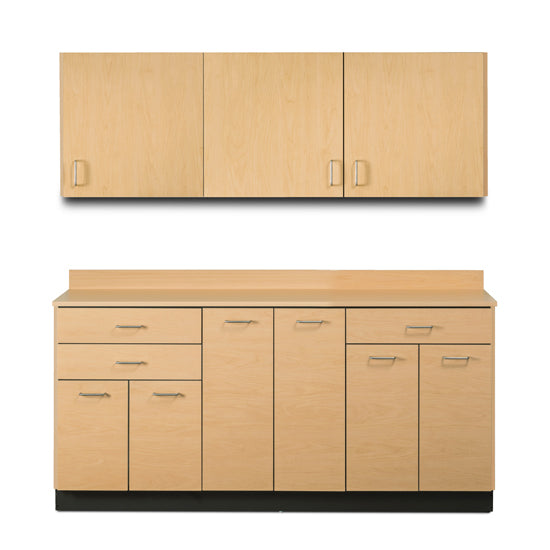 Clinton 827272 72" Base and Wall Cabinet Combination