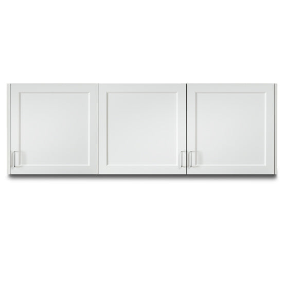 Clinton 8372 72" Fashion Finish, Wall Cabinet with 3 Doors