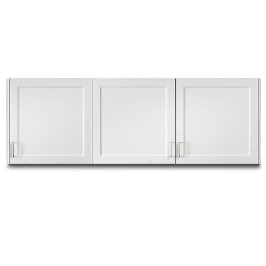 Clinton 8372 72" Fashion Finish, Wall Cabinet with 3 Doors
