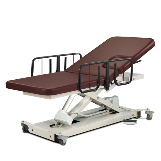 Clinton 85200 Open Base, Power Imaging Table with Window Drop and Adjustable Backrest