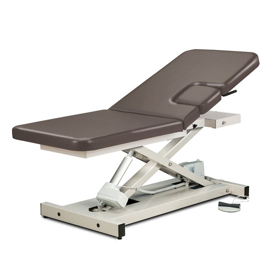Clinton 85200 Open Base, Power Imaging Table with Window Drop and Adjustable Backrest