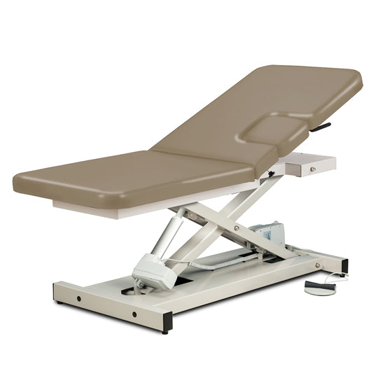Clinton 85200 Open Base, Power Imaging Table with Window Drop and Adjustable Backrest