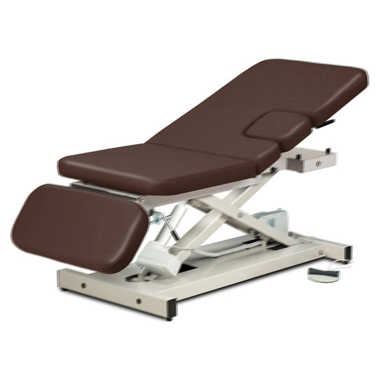 Clinton 85300 Open Base, Power Imaging Table with 3 Section Top