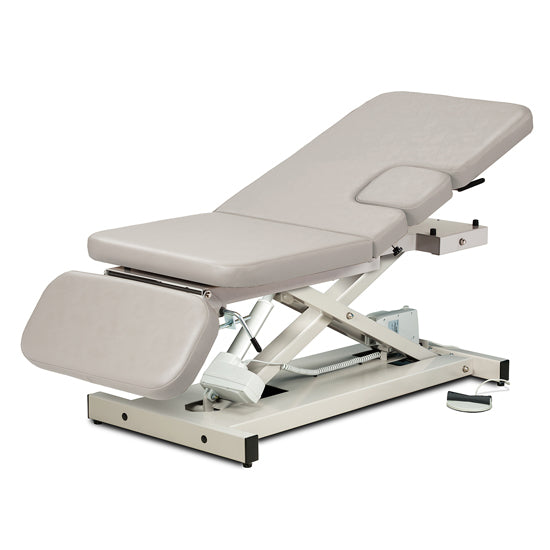 Clinton 85300 Open Base, Power Imaging Table with 3 Section Top