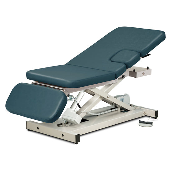 Clinton 85300 Open Base, Power Imaging Table with 3 Section Top