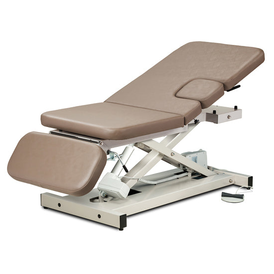 Clinton 85300 Open Base, Power Imaging Table with 3 Section Top