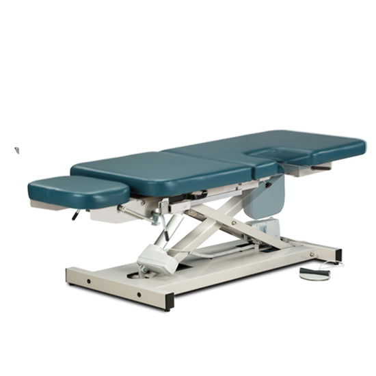Clinton 85309 Open Base, Multi-Use Power Imaging Table with Stirrups