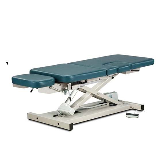 Clinton 85309 Open Base, Multi-Use Power Imaging Table with Stirrups