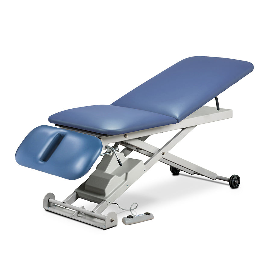 Clinton 86300 E-Series, Power Table with Adjust. Backrest and Drop Section