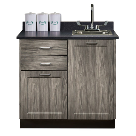 Clinton 8636 36" Fashion Finish, Base Cabinet with 2 Doors and 2 Drawers