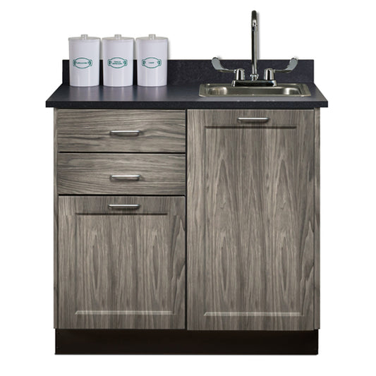 Clinton 8636 36" Fashion Finish, Base Cabinet with 2 Doors and 2 Drawers