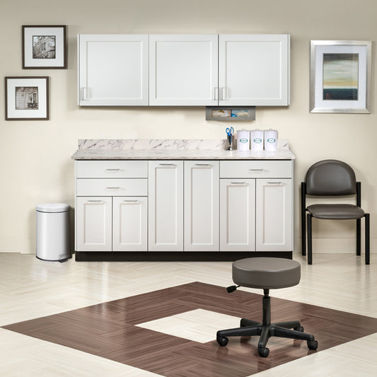 Clinton 8672-MW Ready Room My Way, 72" Fashion Finish Cabinetry Suite