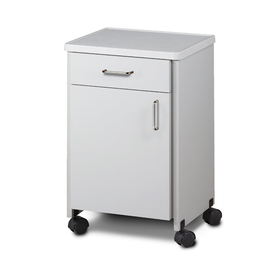 Clinton 8720-A Mobile, Molded Top Bedside Cabinet