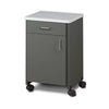Clinton 8720-A Mobile, Molded Top Bedside Cabinet
