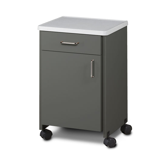 Clinton 8720-A Mobile, Molded Top Bedside Cabinet