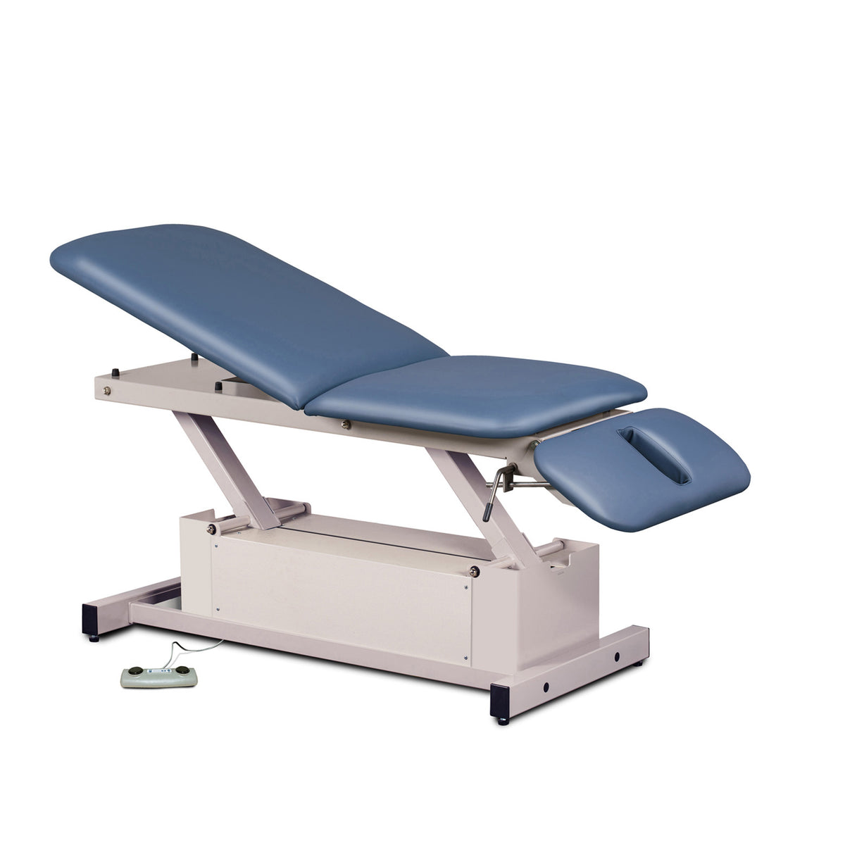 Clinton 87330 Power-Glide, Hi-Lo, Treatment Table with Adjustable Backrest & Drop Section
