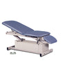Clinton 87360 Power-Glide, Hi-Lo, Treatment Table with Adjustable Backrest, Footrest & Stirrups