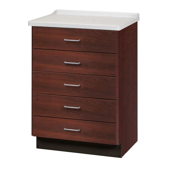 Clinton 8805-A Molded Top Treatment Cabinet with 5 Drawers
