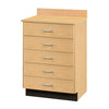 Clinton 8805 Treatment Cabinet with 5 Drawers