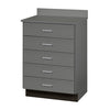 Clinton 8805 Treatment Cabinet with 5 Drawers