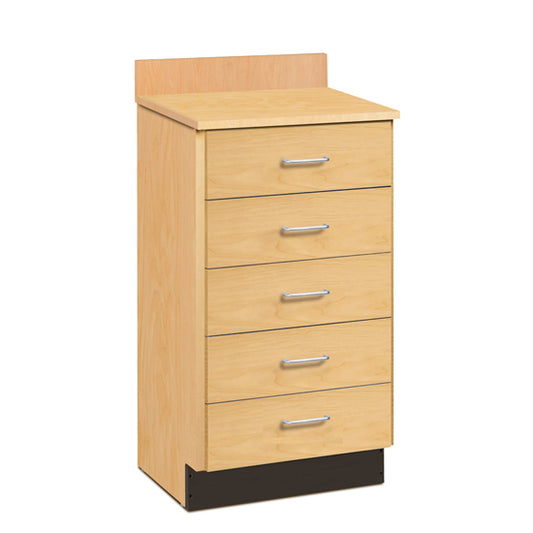 Clinton 8815 18" Treatment Cabinet with 5 Drawers