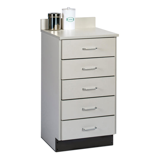 Clinton 8815 18" Treatment Cabinet with 5 Drawers