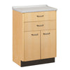 Clinton 8822-A Molded Top Treatment Cabinet with 2 Doors and 2 Drawers