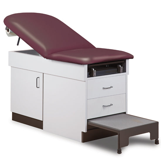 Clinton 8890 Family Practice Table with Step Stool