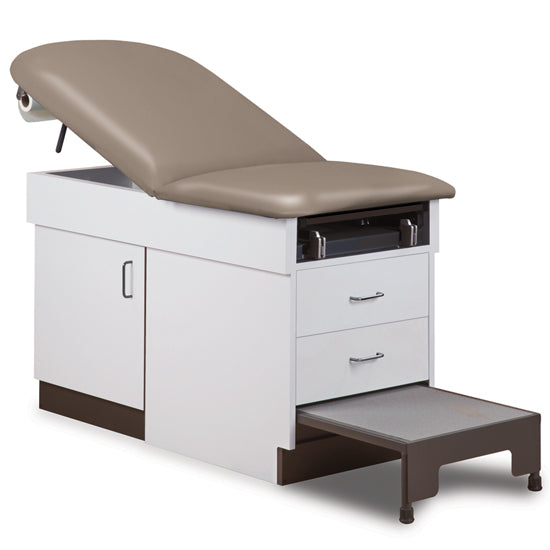 Clinton 8890 Family Practice Table with Step Stool
