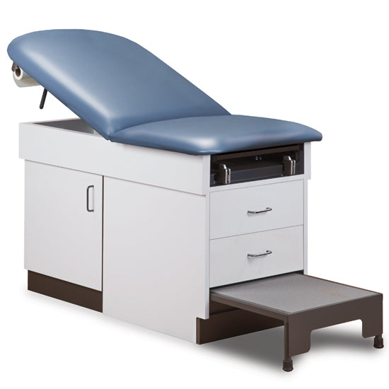 Clinton 8890 Family Practice Table with Step Stool