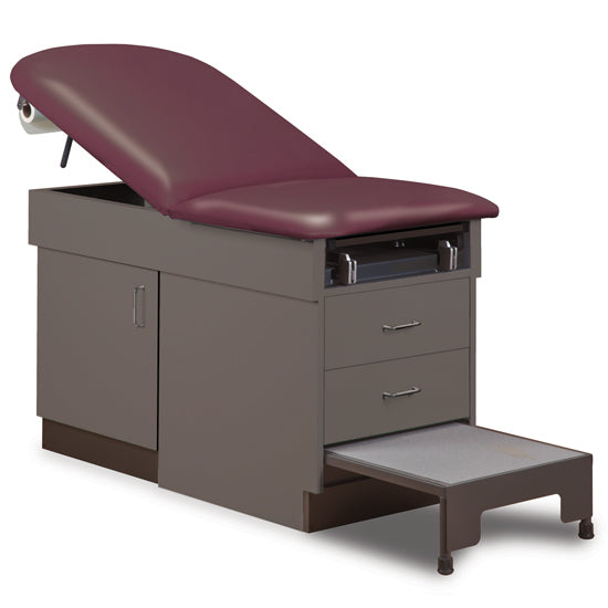 Clinton 8890 Family Practice Table with Step Stool