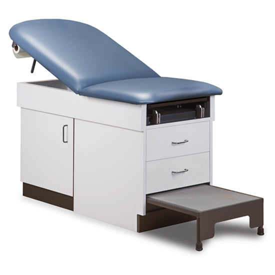 Clinton 8890 Family Practice Table with Step Stool