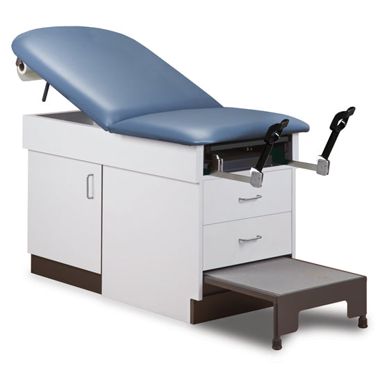 Clinton 8890 Family Practice Table with Step Stool